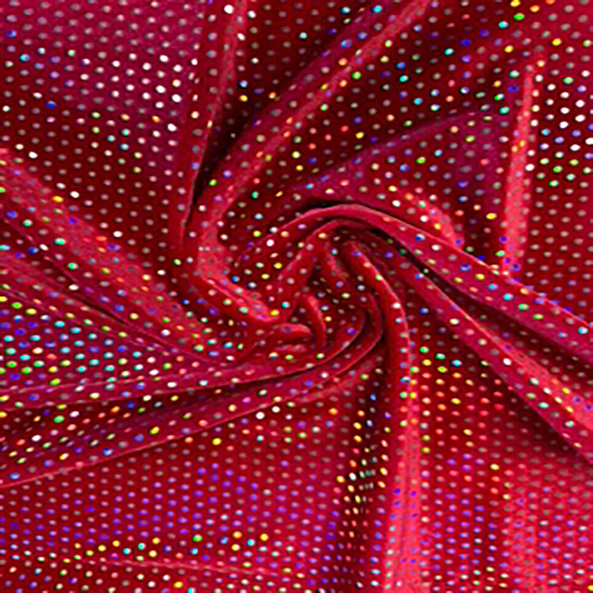 Velvet Hologram Sequin Poly Spandex Stretch Fabric | Spandex Palace