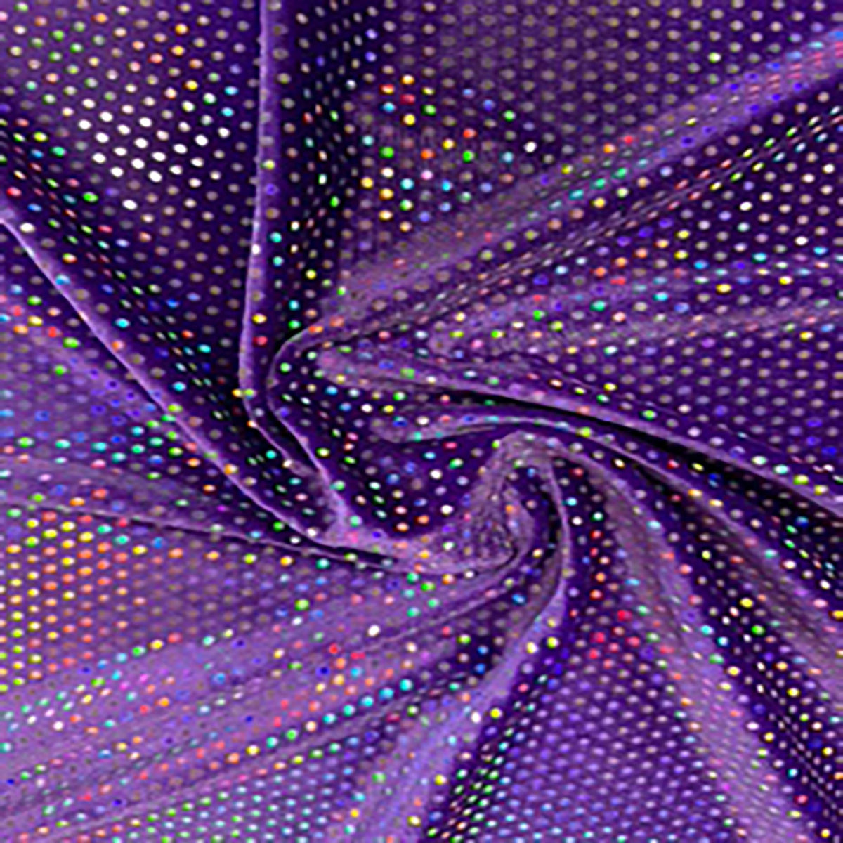 Velvet Hologram Sequin Poly Spandex Stretch Fabric | Spandex Palace