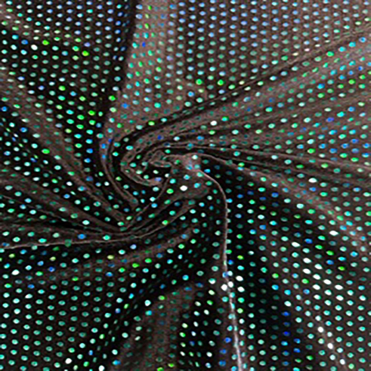 Velvet Hologram Sequin Poly Spandex Stretch Fabric | Spandex Palace