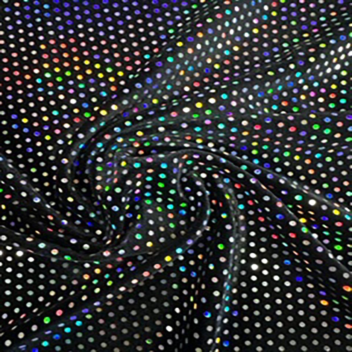 Velvet Hologram Sequin Poly Spandex Stretch Fabric | Spandex Palace