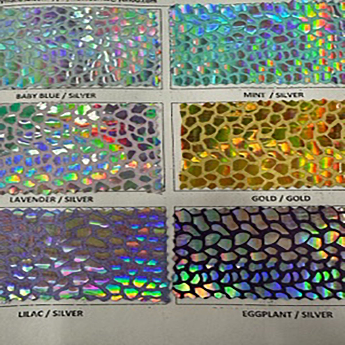 Explore Cobra Sequin Color Card in Stretch Nylon Spandex| Spandex Palace