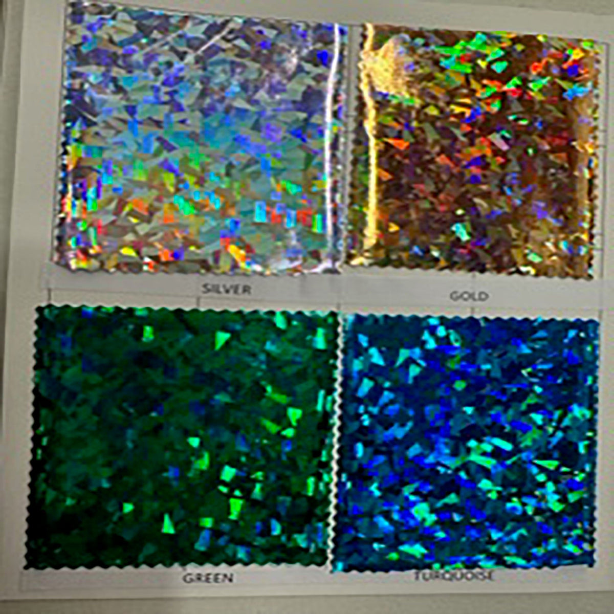 Stretch Vinyl Broken Glass
