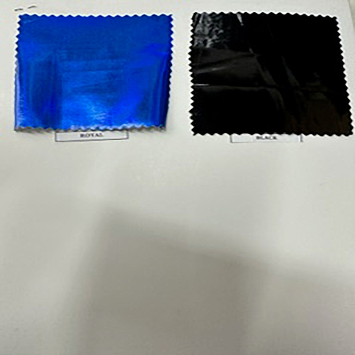 Stretch Polyester Spandex Polyurethane Coated Hologram Color Card | Spandex Palace