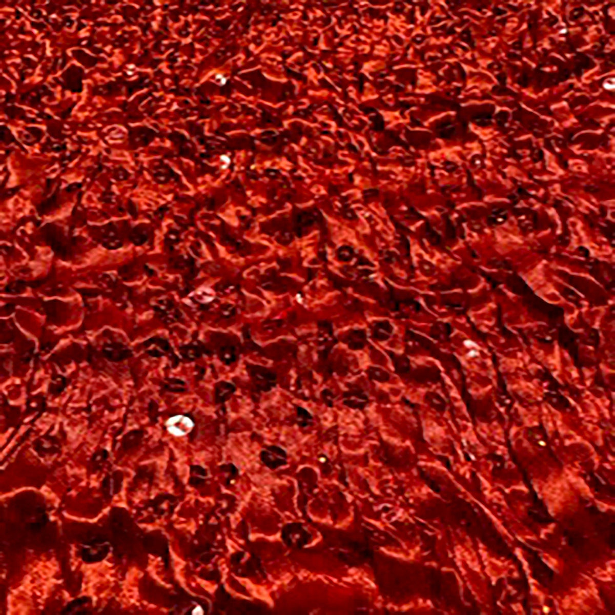 Satin Curly Sequins Poly Mechanical Stretch Fabric | Spandex Palace