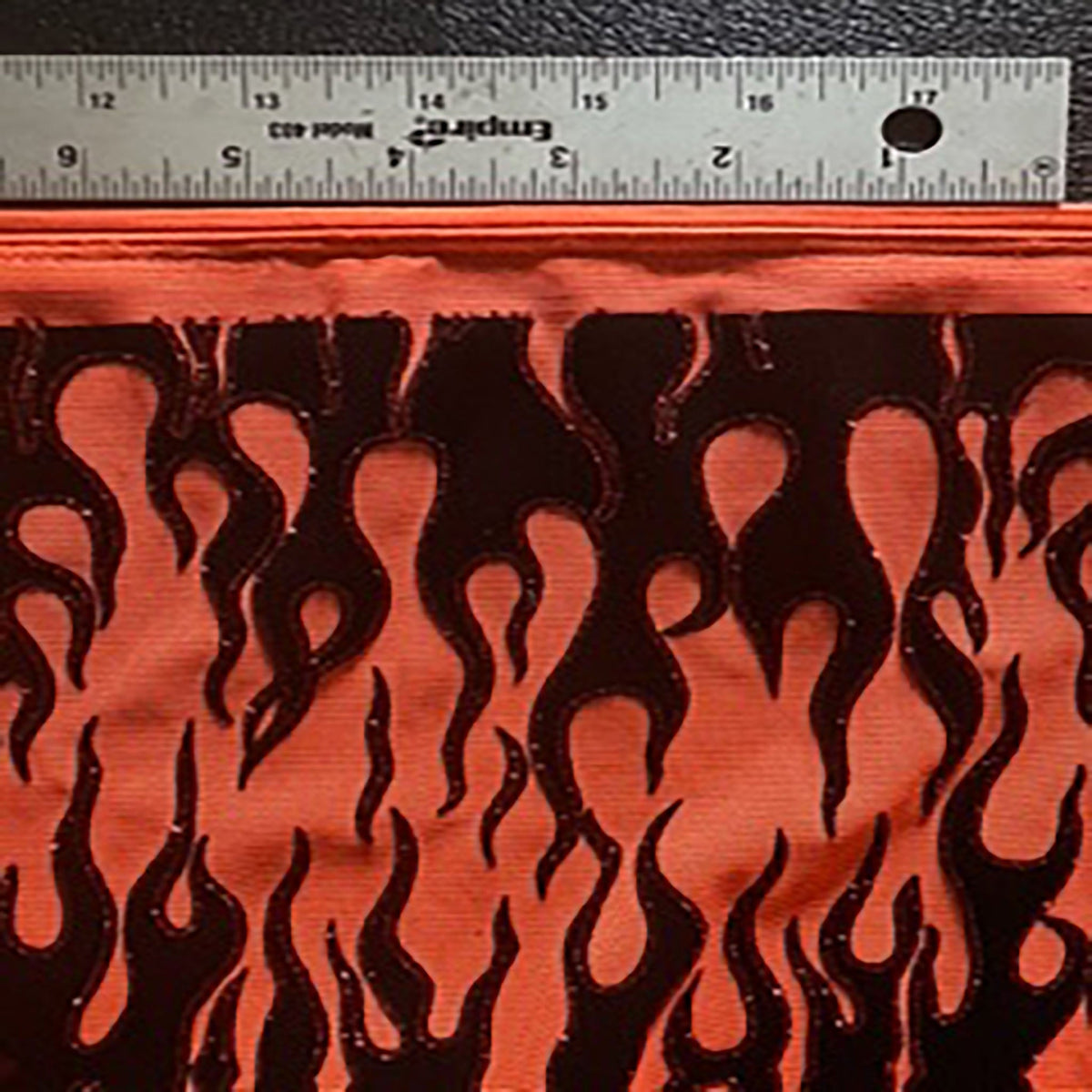 Mesh Nylon Spandex 4-Way Glitter Flame Stretch Fabric | Spandex Palace