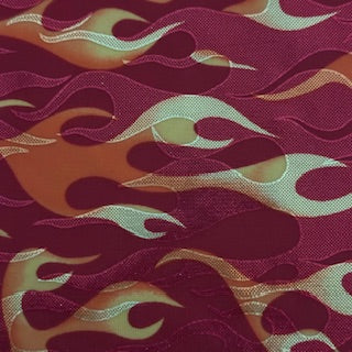 Elite Flame Print Flex Polyester Spandex Fabric | Spandex Palace