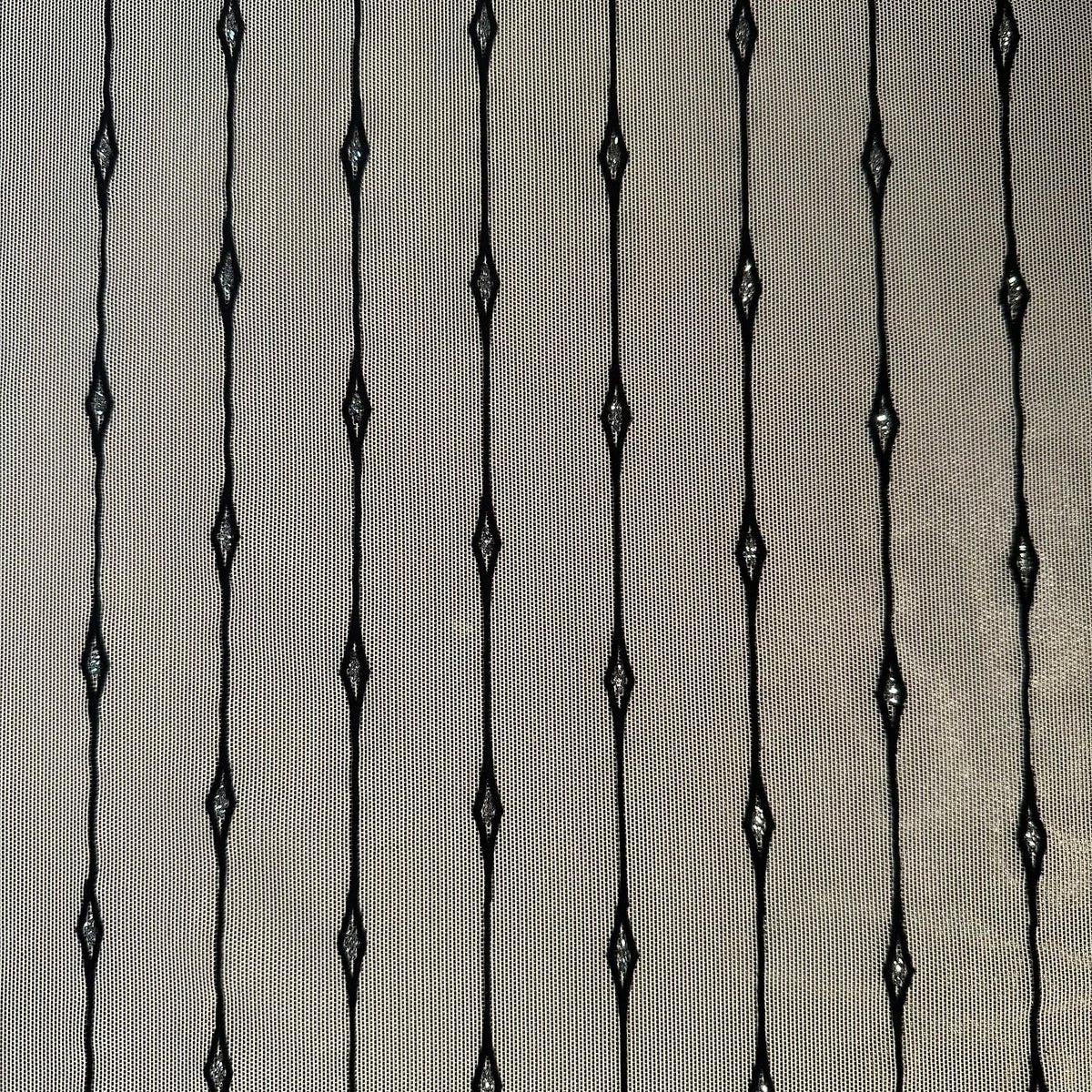 Mesh 4-Way Nylon Spandex Linear Glitter Stretch Fabric| Spandex Palace