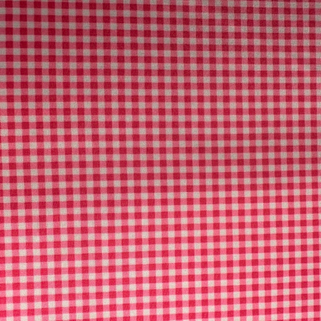 Mini Barbie Plaid in 4-Way Polyester Stretch Fabric | Spandex Palace