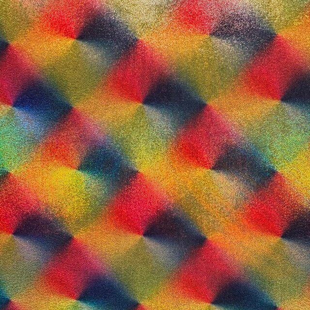 Radiant Prism Print Tricot Polyester Spandex Fabric | Spandex Palace