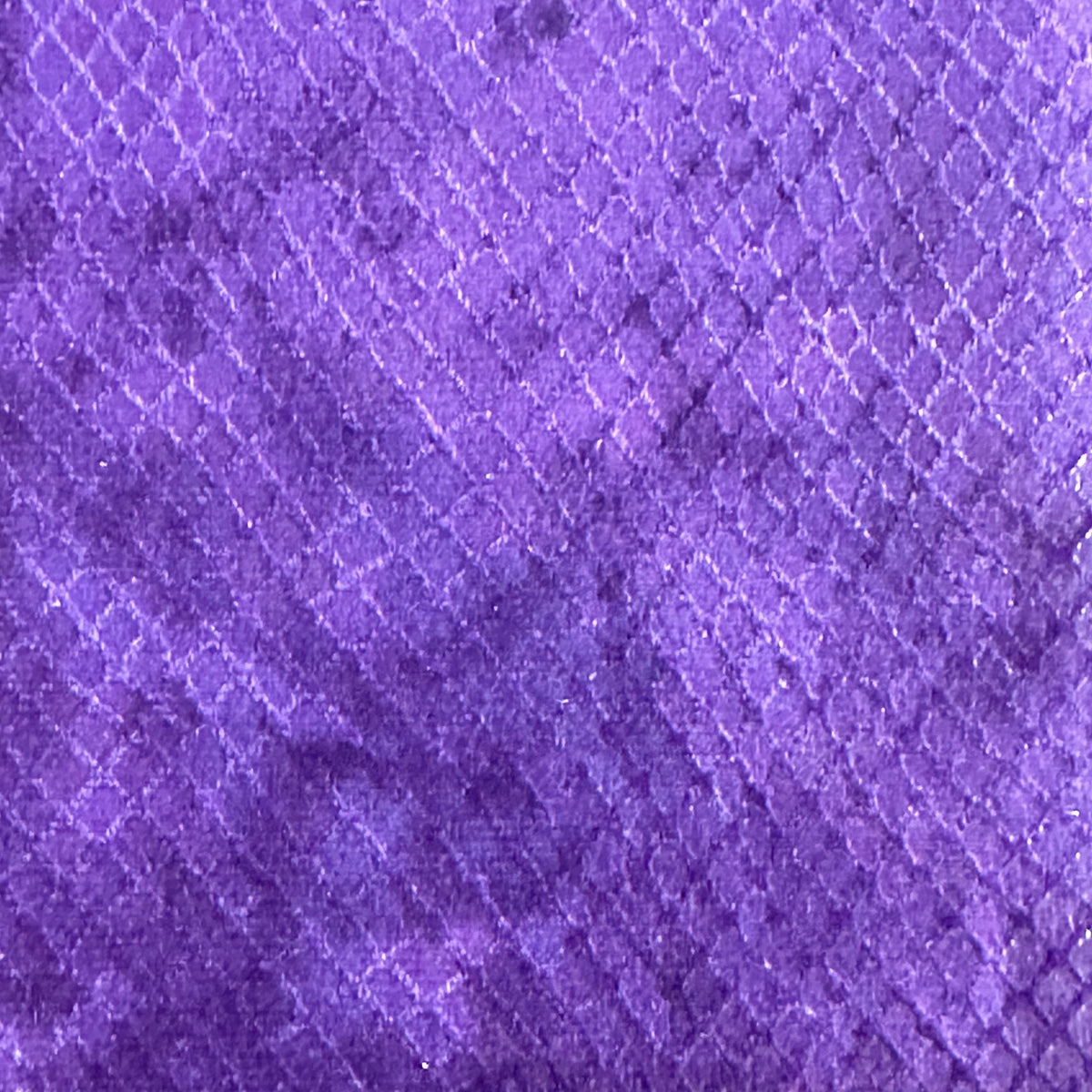 Shimmering Diamond Quilted Polyester Flex Fabric | Spandex Palace