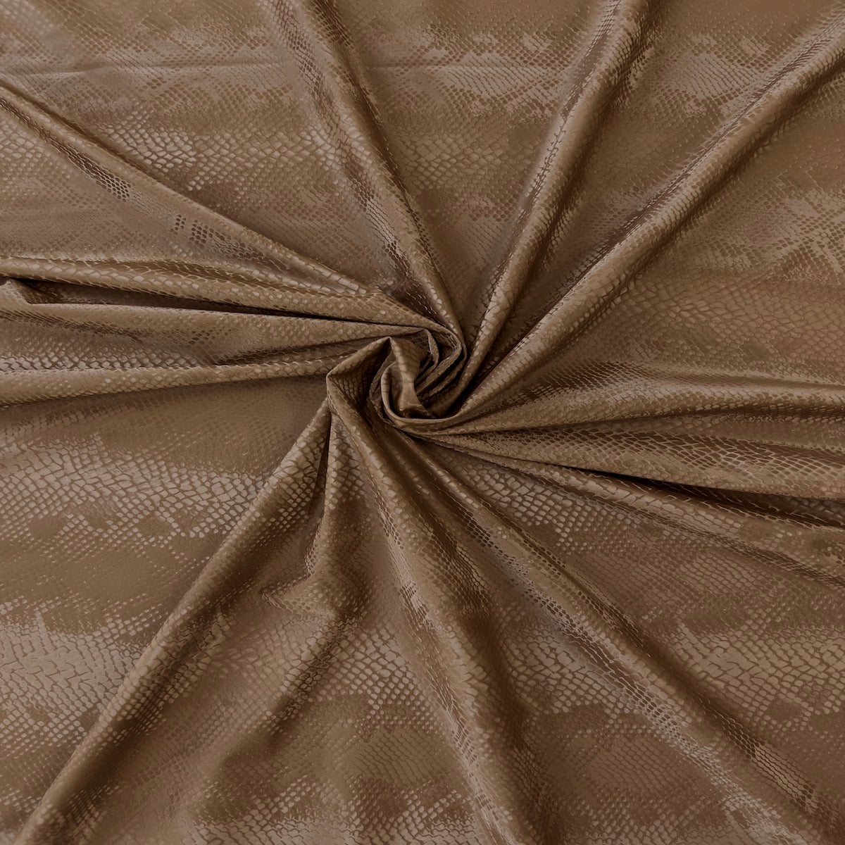 Matte Serpente Snakeskin Spandex Fabric