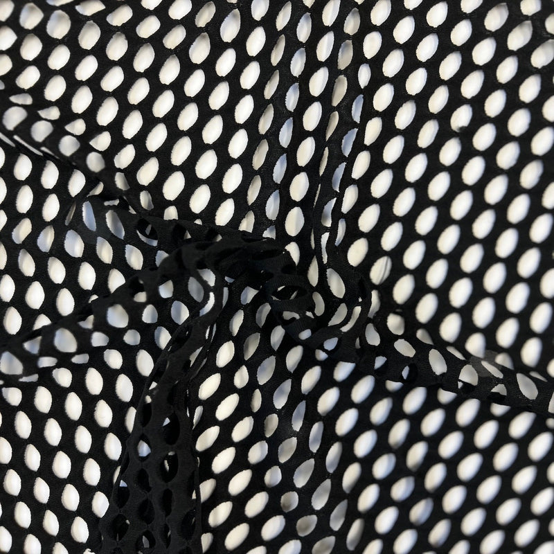 Crochet Fishnet Netting Spandex Fabric