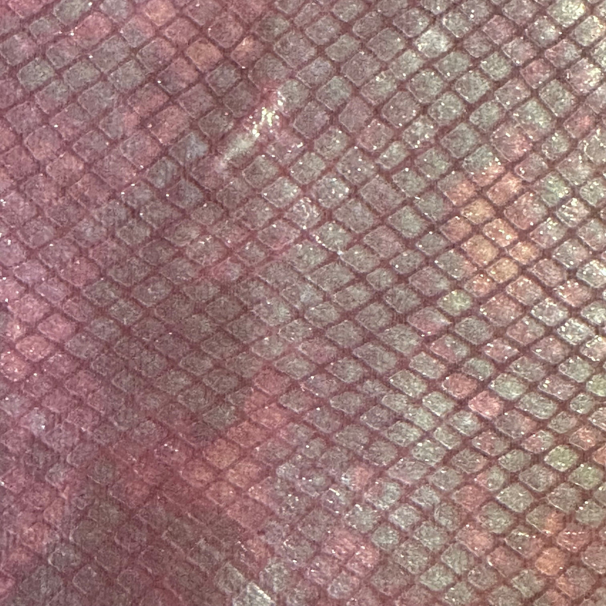 Shimmering Diamond Quilted Polyester Flex Fabric | Spandex Palace