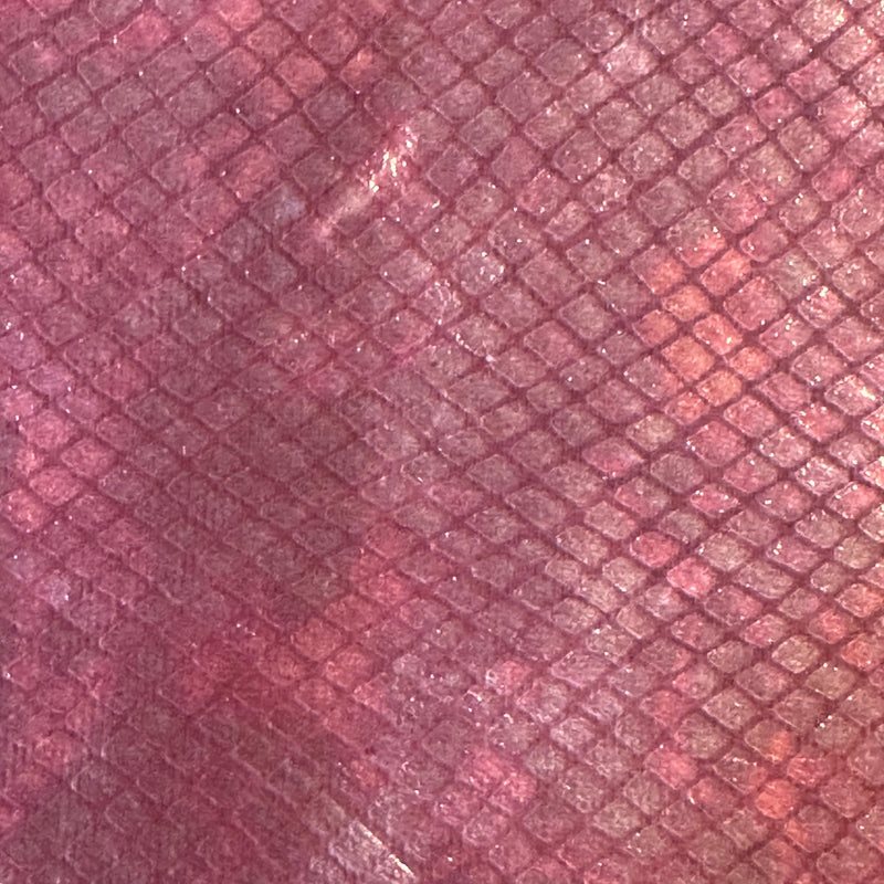 Shimmering Diamond Quilted Polyester Flex Fabric | Spandex Palace