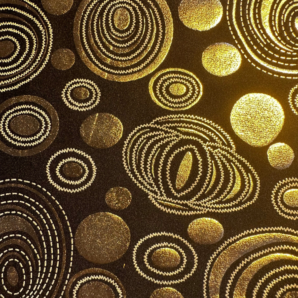 Whimsical Shimmer Galaxy 4-Way Stretch Nylon  Fabric | Spandex Palace
