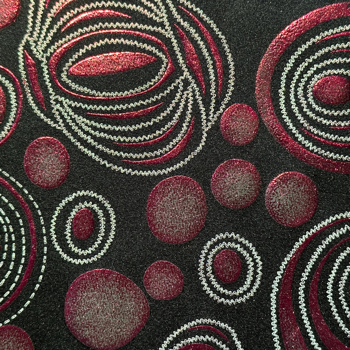 Whimsical Shimmer Galaxy 4-Way Stretch Nylon  Fabric | Spandex Palace