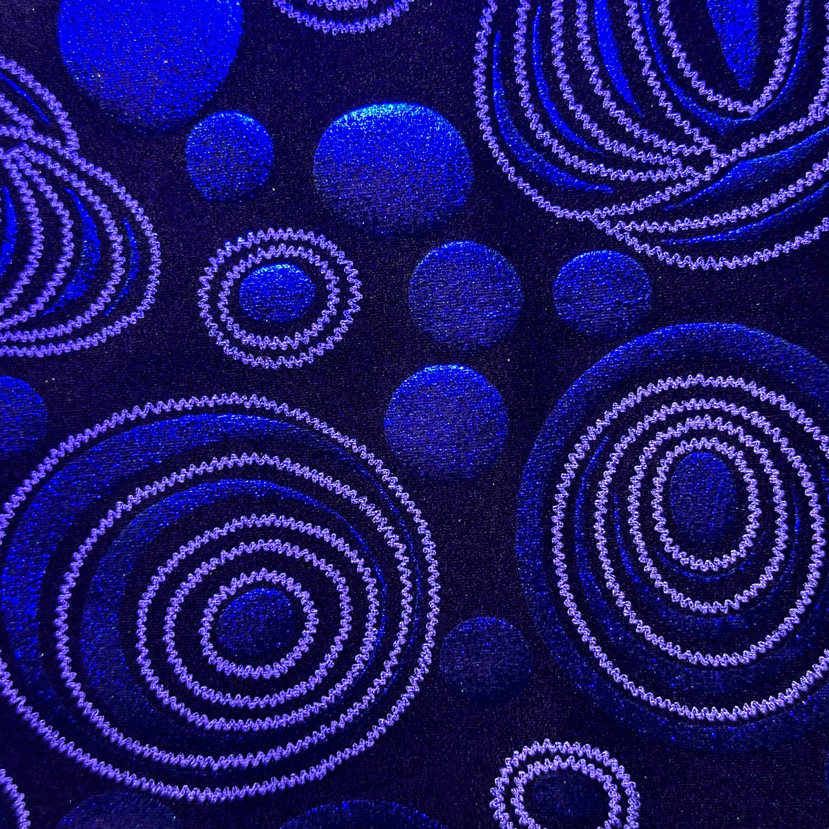 Whimsical Shimmer Galaxy 4-Way Stretch Nylon  Fabric | Spandex Palace