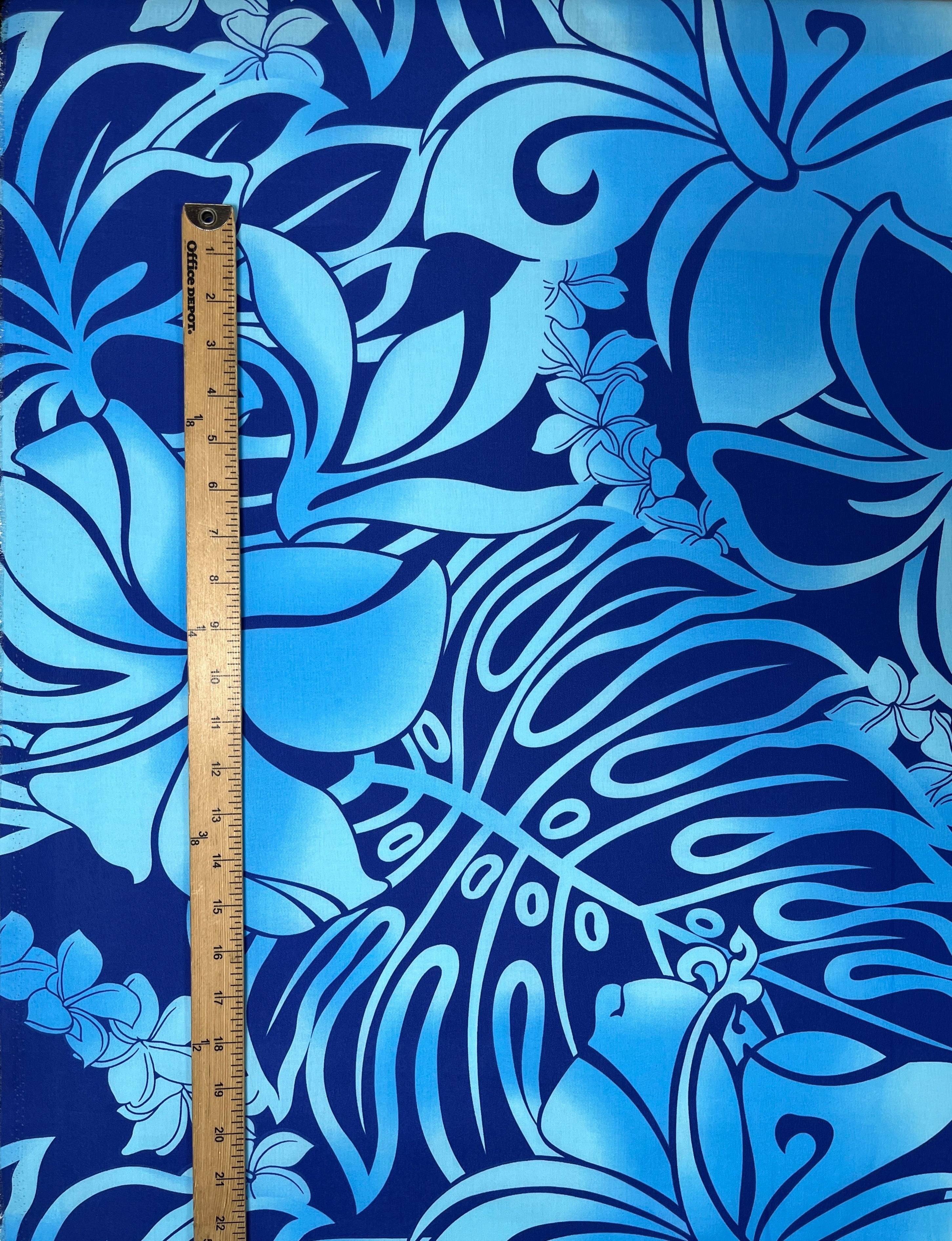Tropical Flower Paradise Poly Cotton Fabric | Islands Fabric