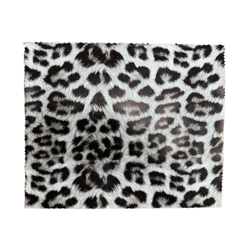 Animal Print PU Stretch Faux Leather Apparel Vinyl Fabric