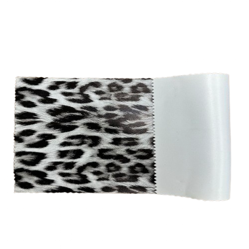 Animal Print PU Stretch Faux Leather Apparel Vinyl Fabric