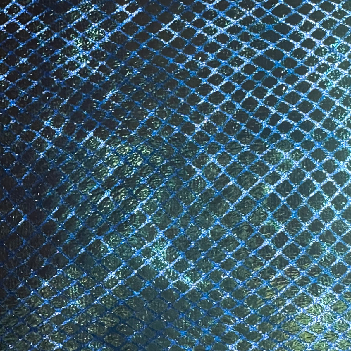 Shimmering Diamond Quilted Polyester Flex Fabric | Spandex Palace