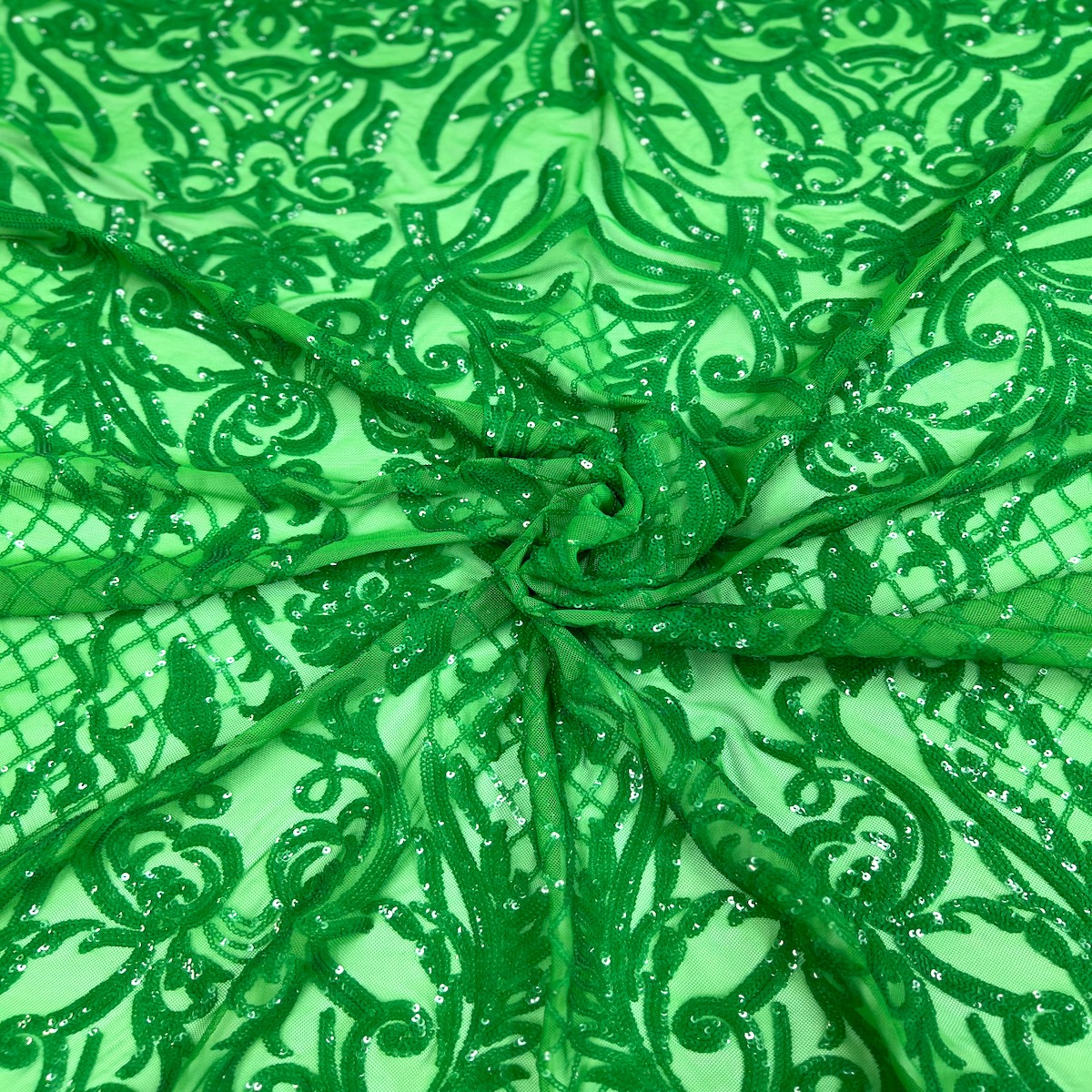 Luna Stretch Sequins Fabric