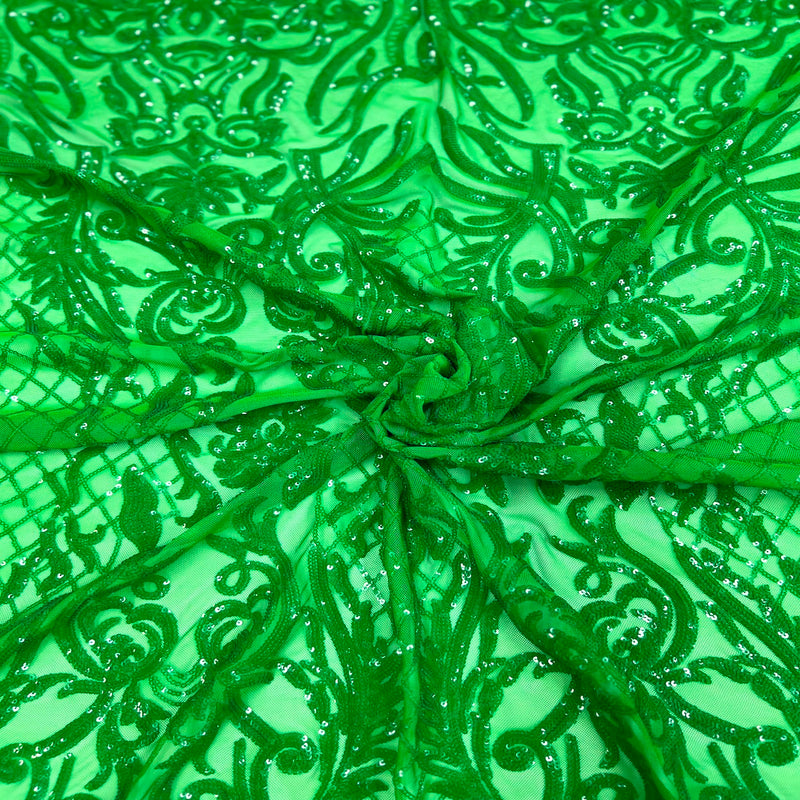 Luna Stretch Sequins Fabric