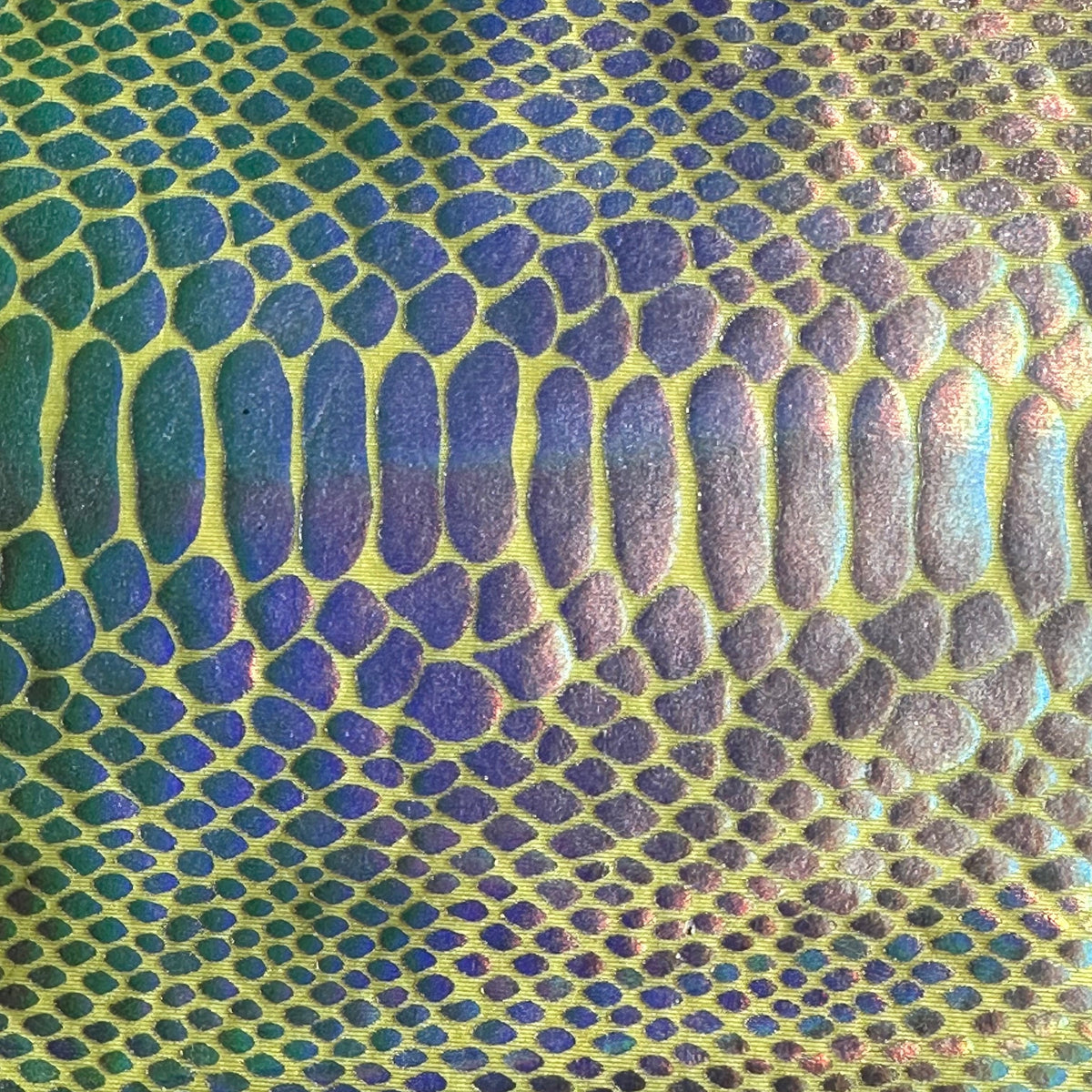 Fever Snake Foil Stretch Nylon Spandex Fabric | Spandex Palace