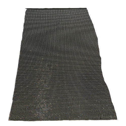 Iridescent AB Rhinestone Spandex Fabric