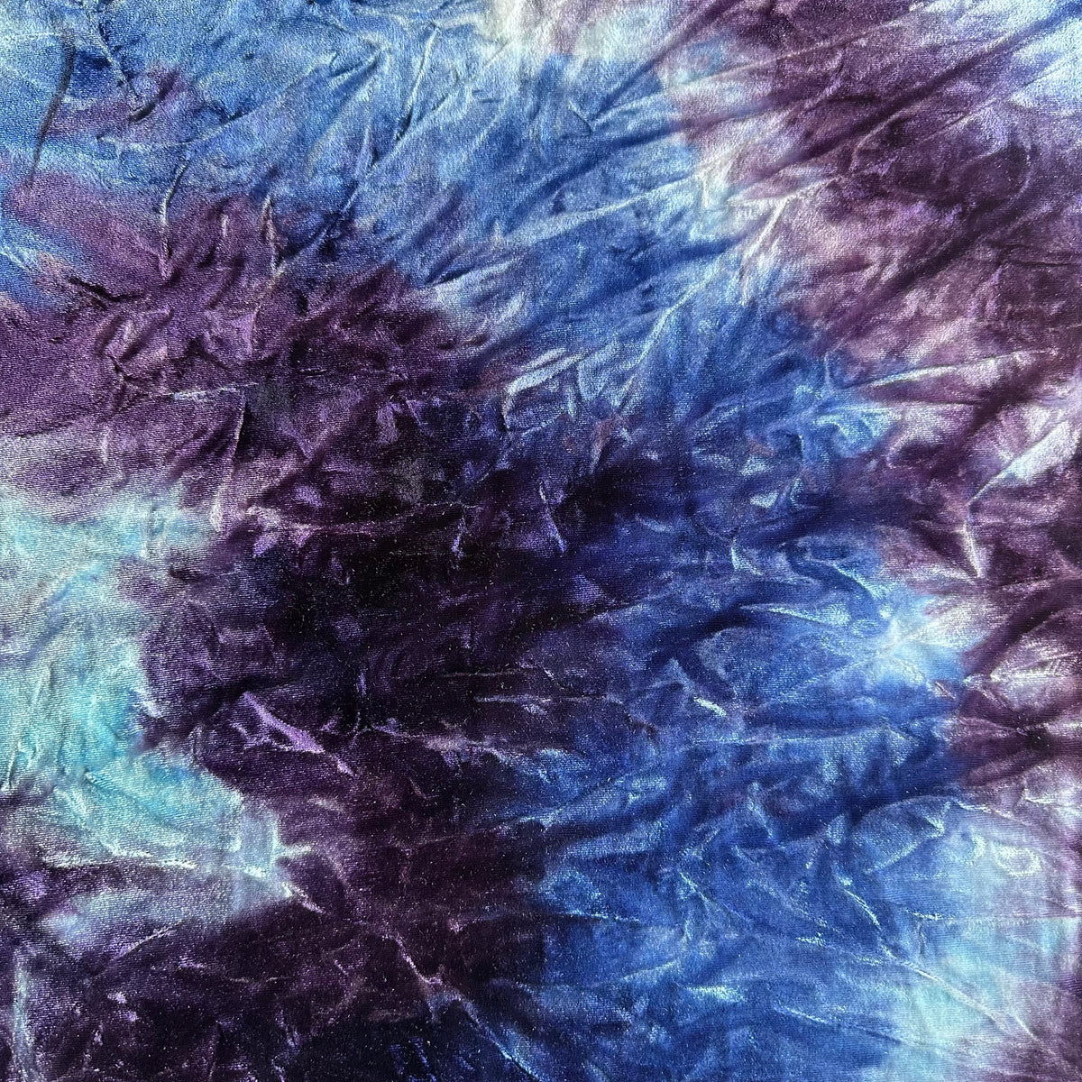 Radiant Psychedelic Velvet Polyester Spandex Fabric | Spandex Palace