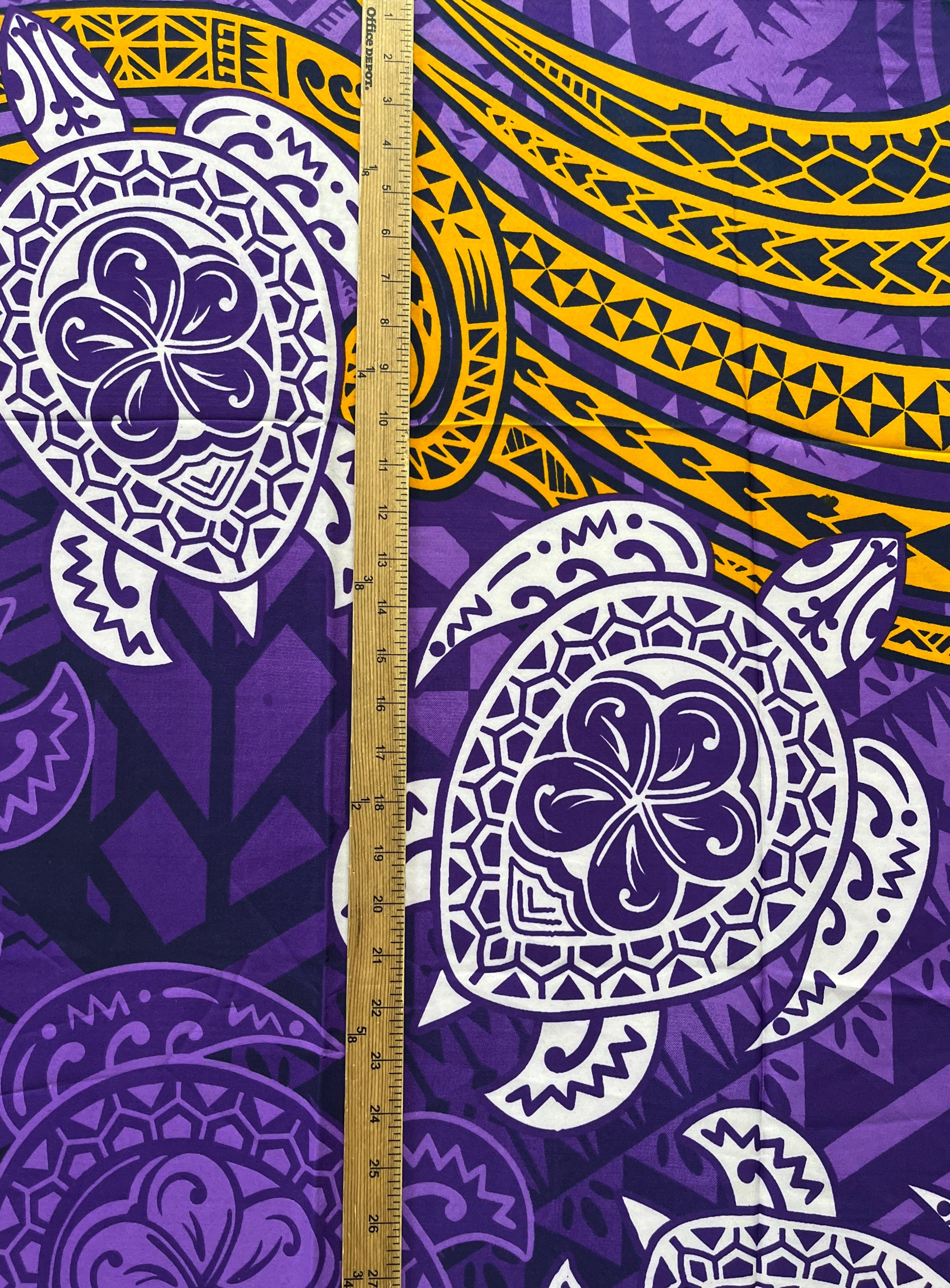 Turtles Traditional Tattoo Sarong | Islands Fabric