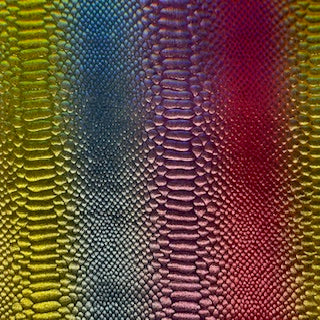 Snake Radiant Rainbow Poly Spandex Stretch Fabric | Spandex Palace