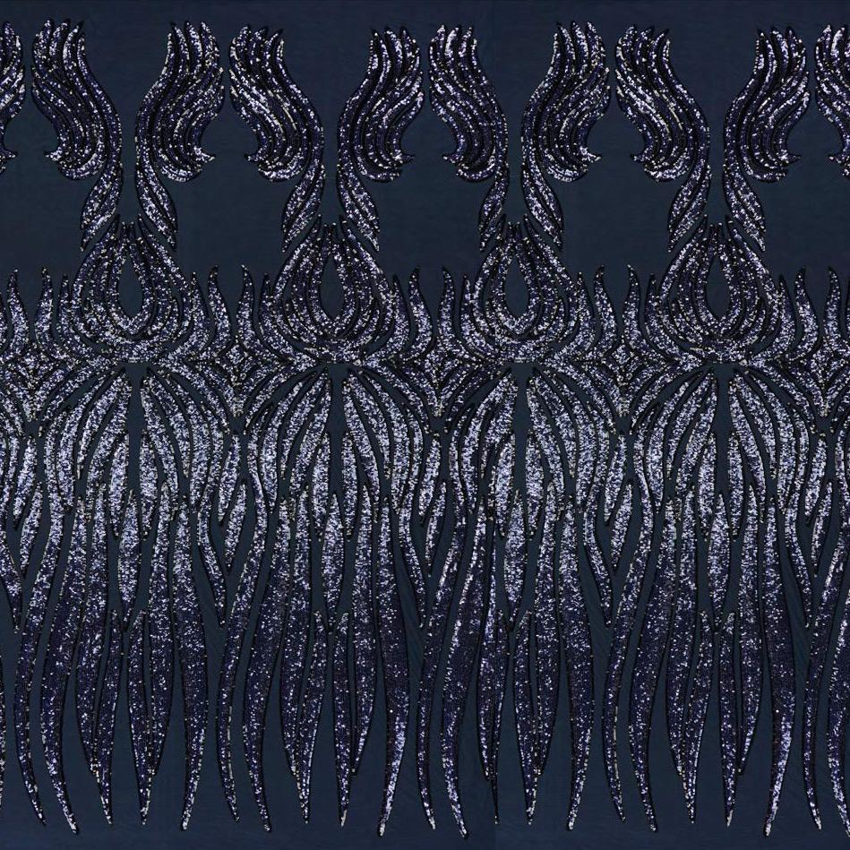 Icarus Stretch Mesh Sequin Fabric | Blue Moon Fabrics
