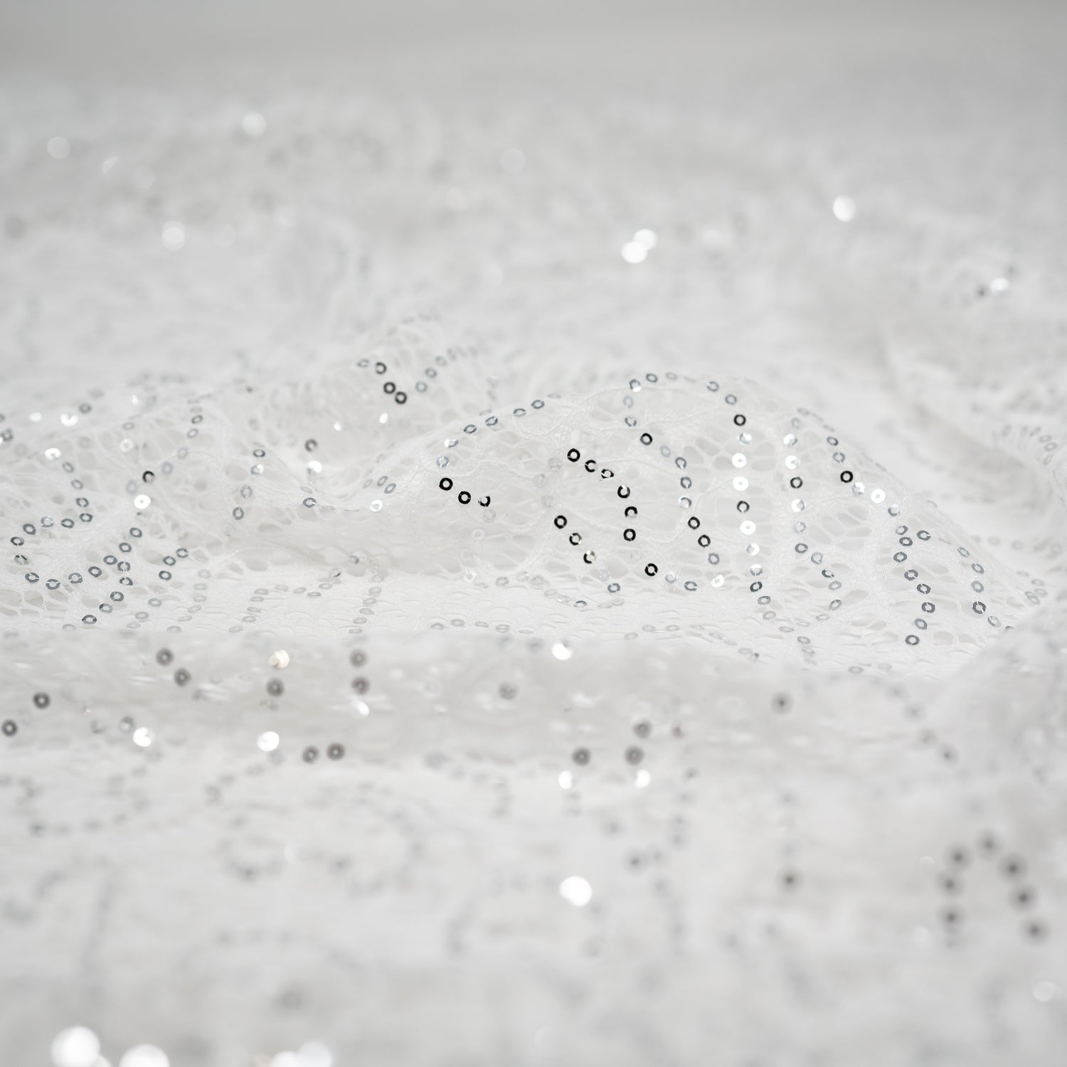 Isabelle Stretch Lace Sequin Fabric | Blue Moon Fabrics