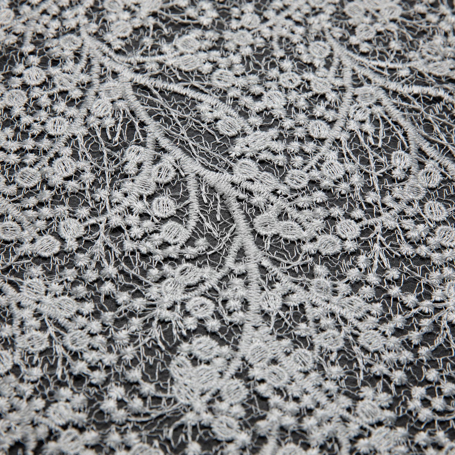 Spider Mesh Lace Fabric with Embroidery and Beautiful Intricate Pattern 52" Wide | Exquisite Fabric