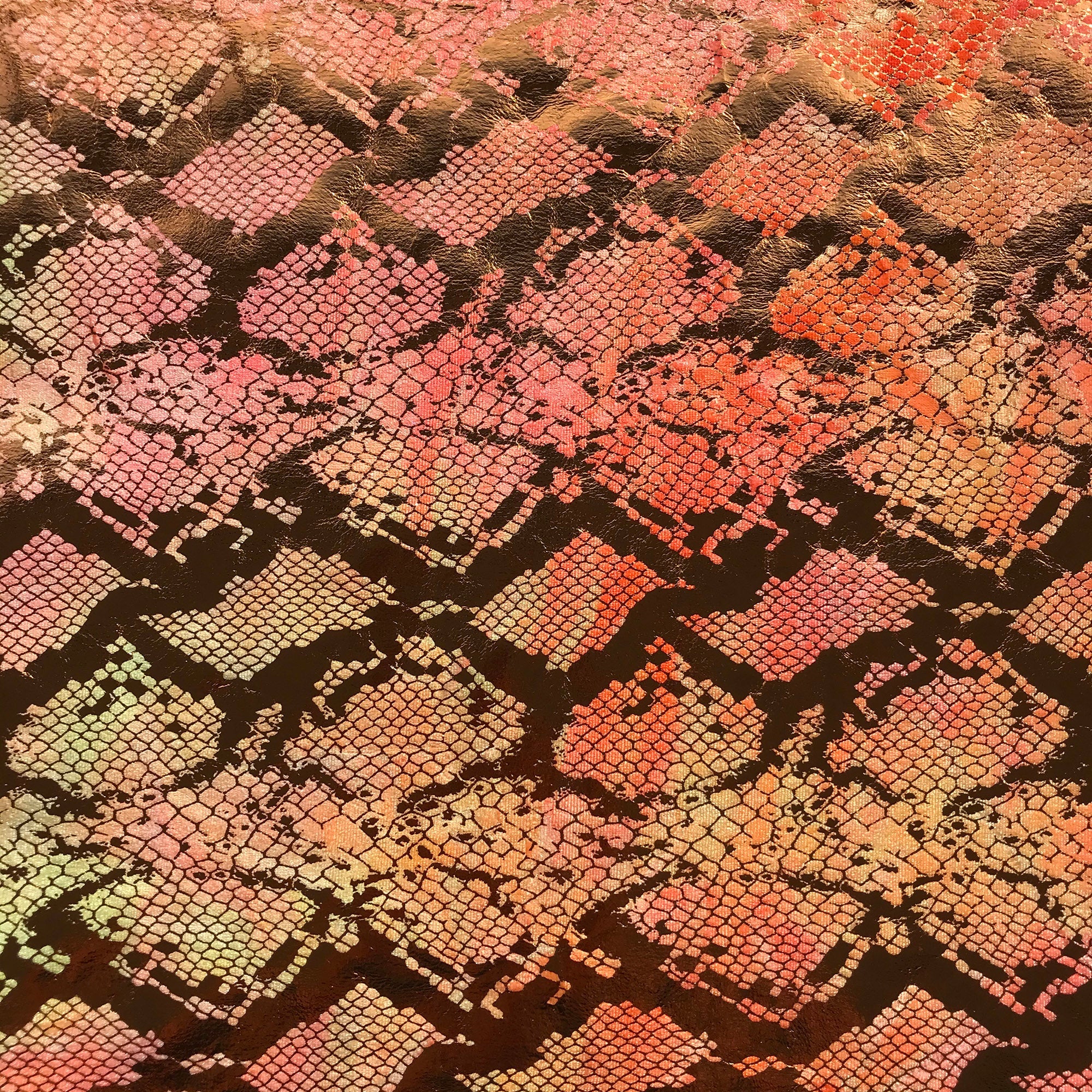 Jungle Cobra Foil Printed Stretch Velvet Fabric | Blue Moon Fabrics