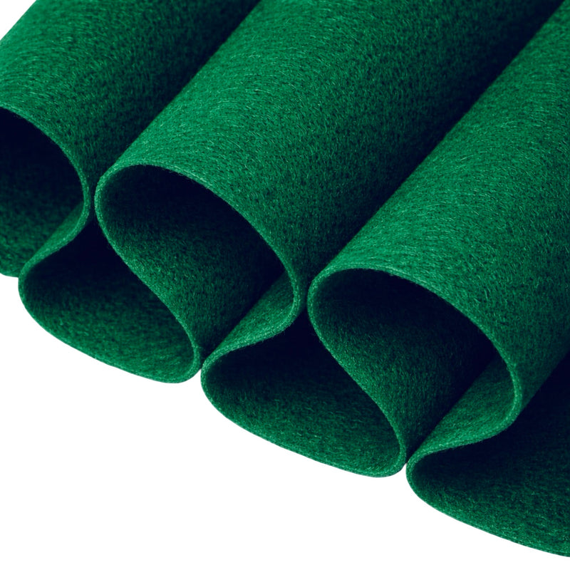 Acrylic Felt Fabric 1.6mm – Kelly Green 72" Wide 160 GSM | By the Yard