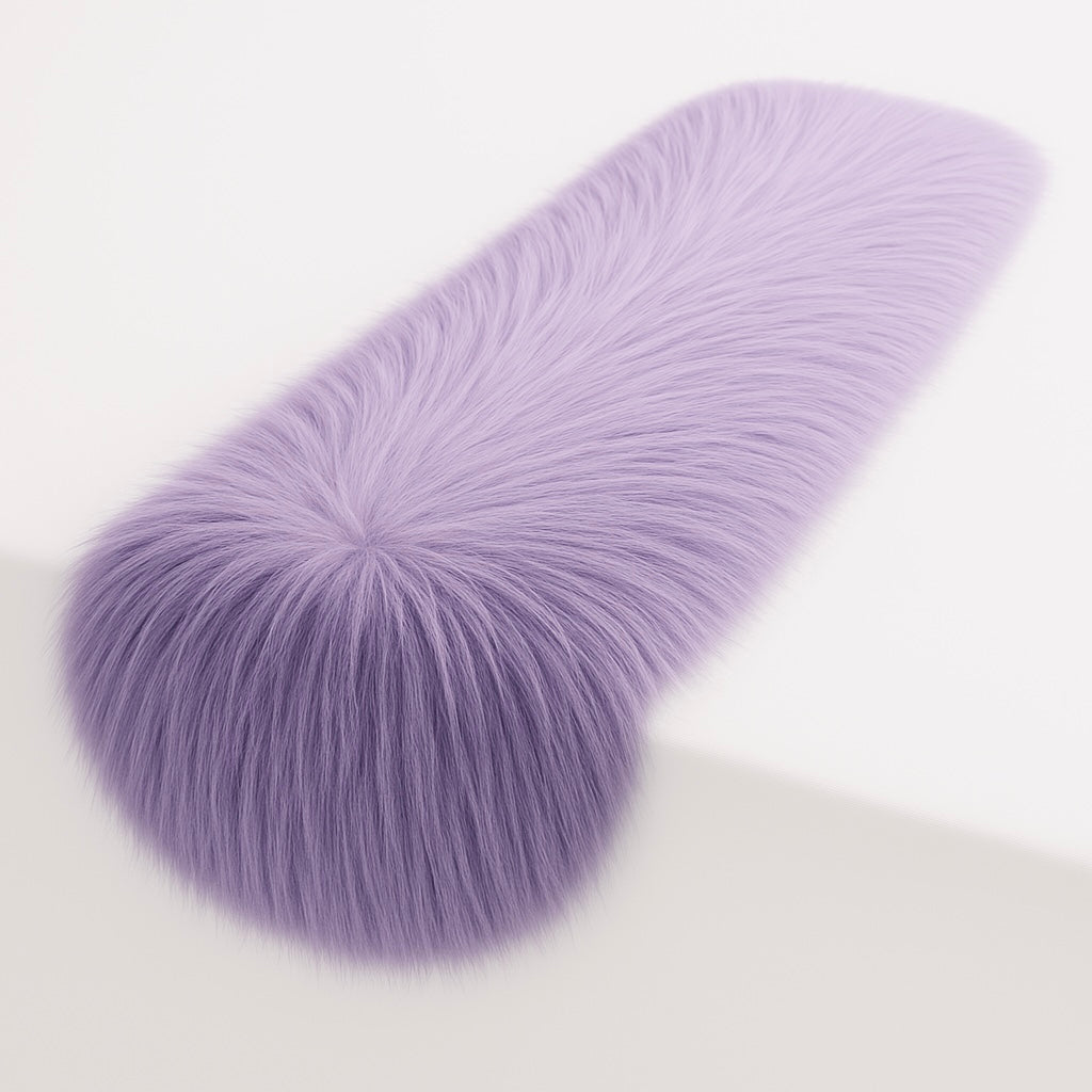 Faux Fur Table Runners – Elegant Decor for Every Occasion - Lavender