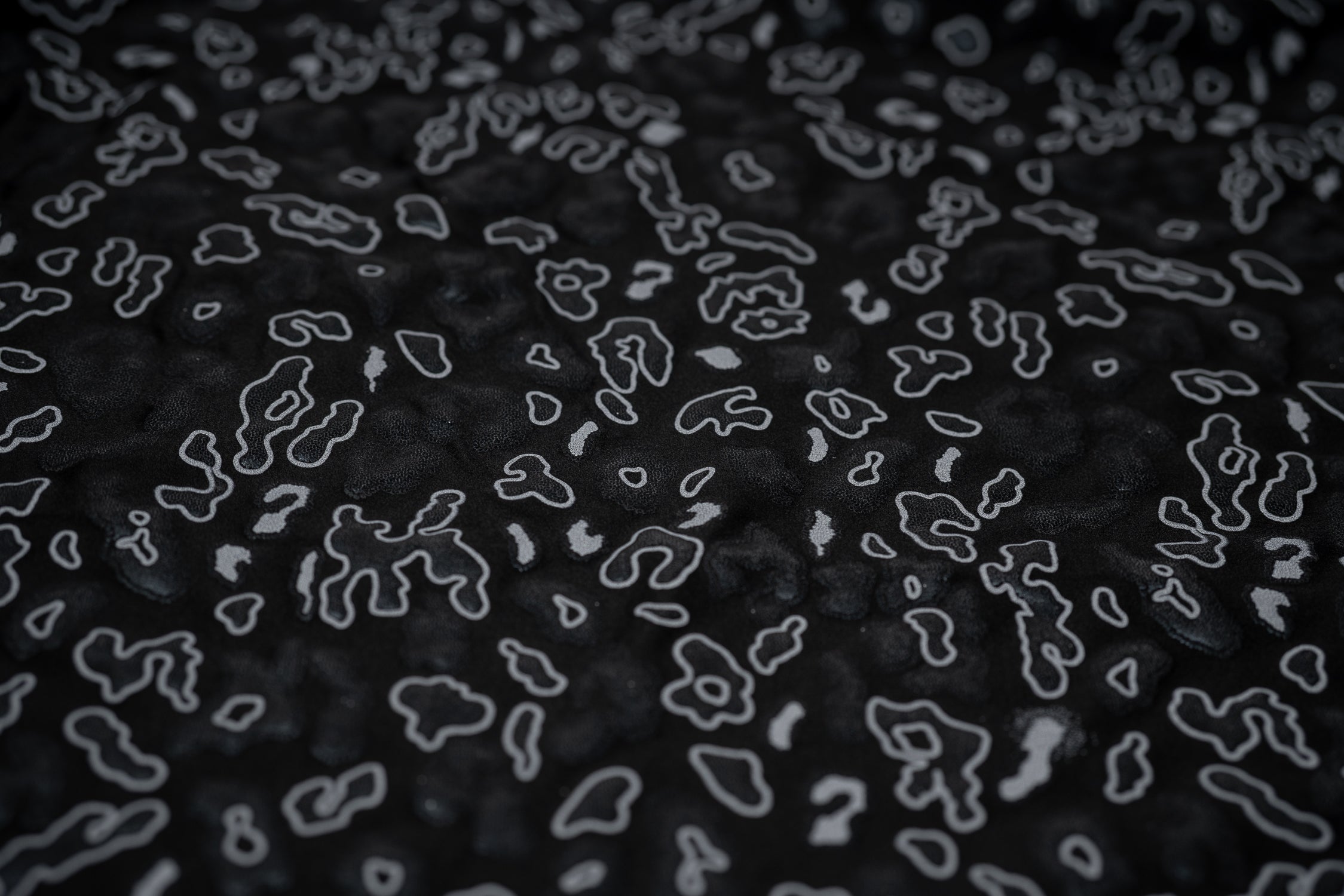 Leo Party Foil Printed Spandex Fabric | Blue Moon Fabrics