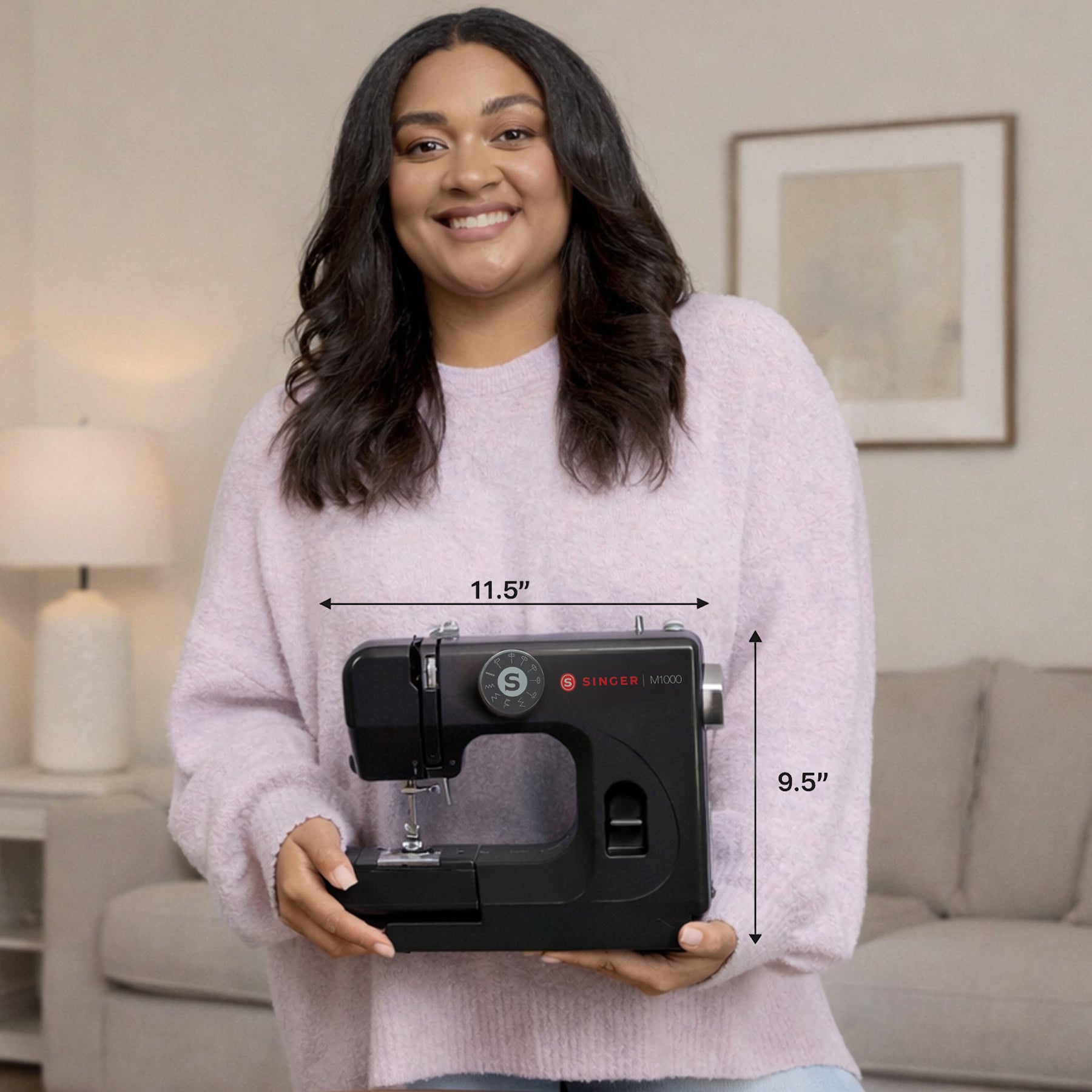 SINGER® M1000 Black Mending Machine