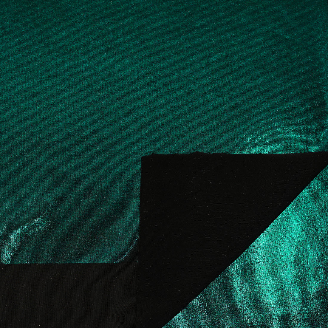 Mercury Titanium Foiled Spandex Fabric | Blue Moon Fabrics
