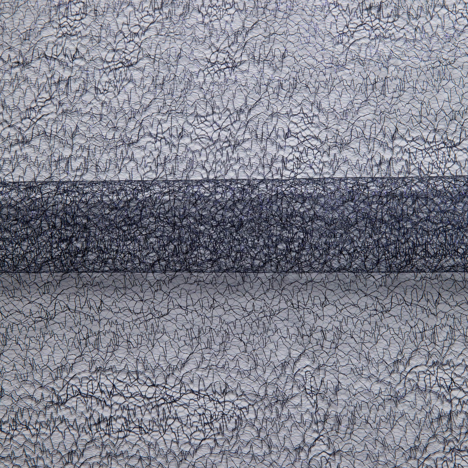 METALLIC SUSEMI TULLE P/D 58/60" Navy Fabric - Exquisite Fabrics