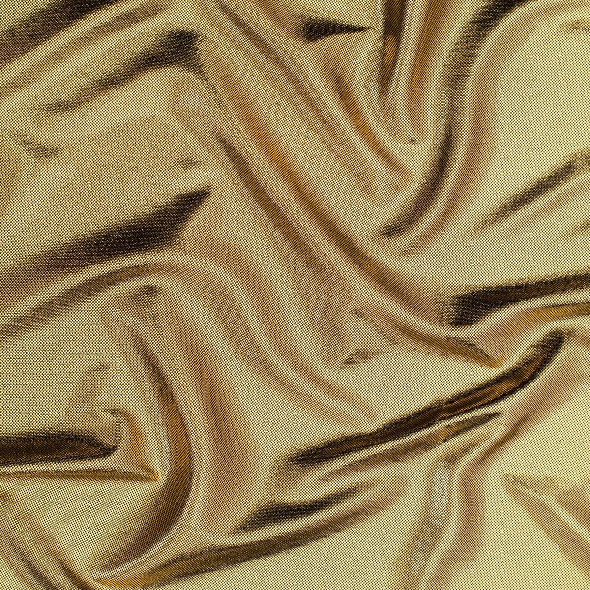 Artisan Metallic Jersey Foil Polyester Fabric | Spandex Palace