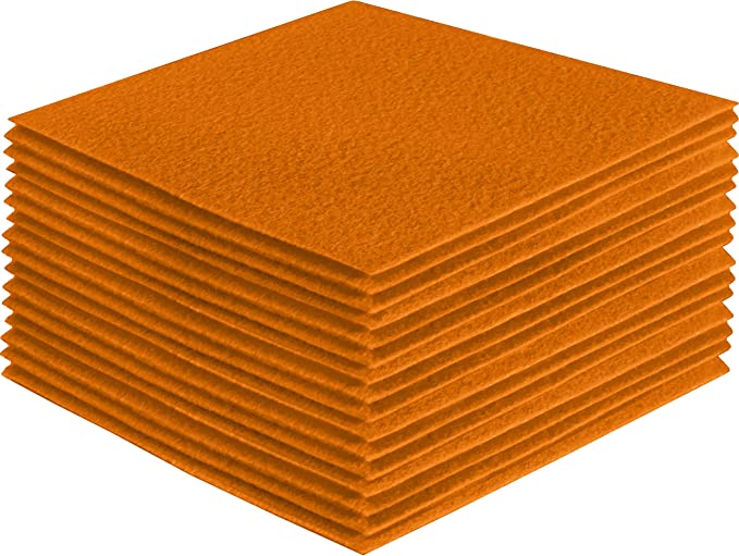Acrylic Felt Sheets for Crafts – Mango | 100% Acrylic Felt Sheets Pack