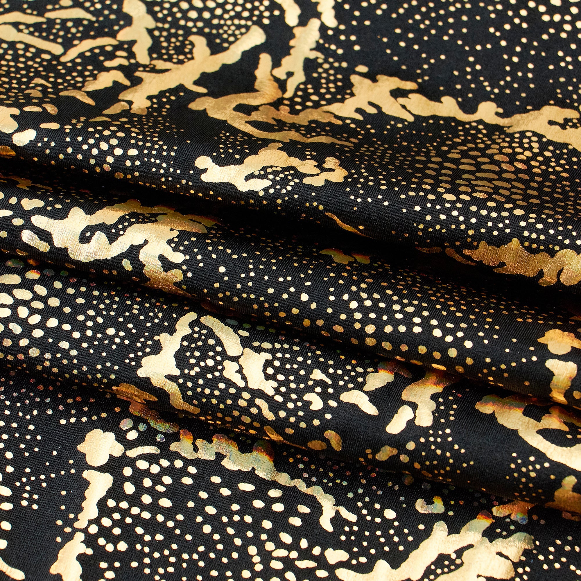 Metallic Reef Hologram Spandex Fabric | Blue Moon Fabrics
