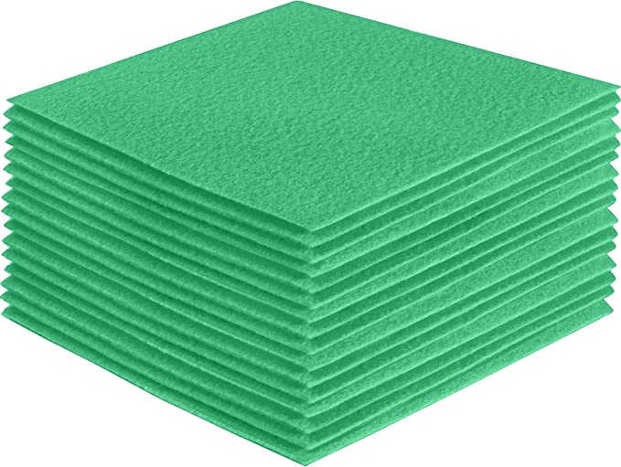 Acrylic Felt Craft Sheet Packs – Mint | Soft Felt for DIY & Crafts