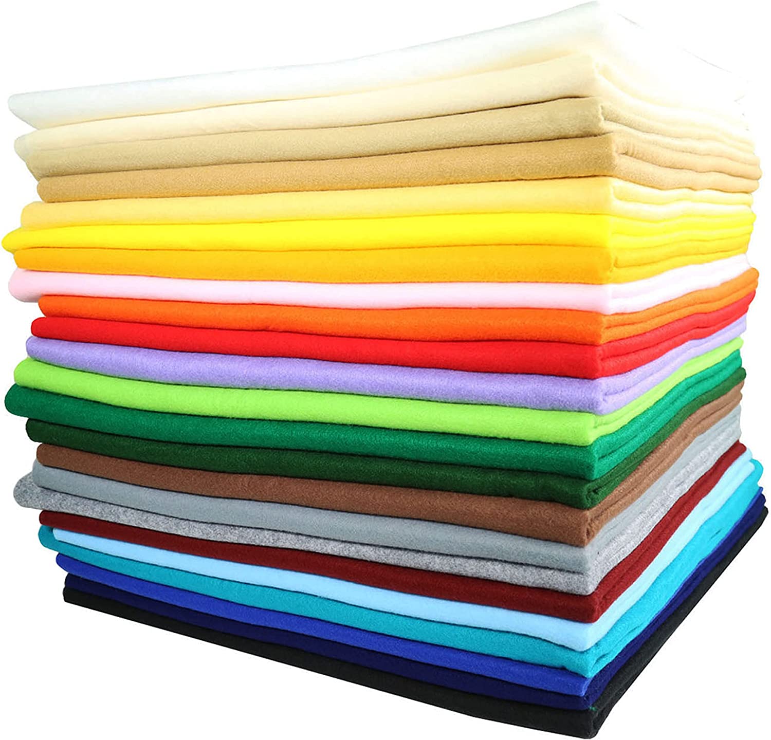 8" x 8" Acrylic Felt Sheets by FabricLA | Multi-Colors