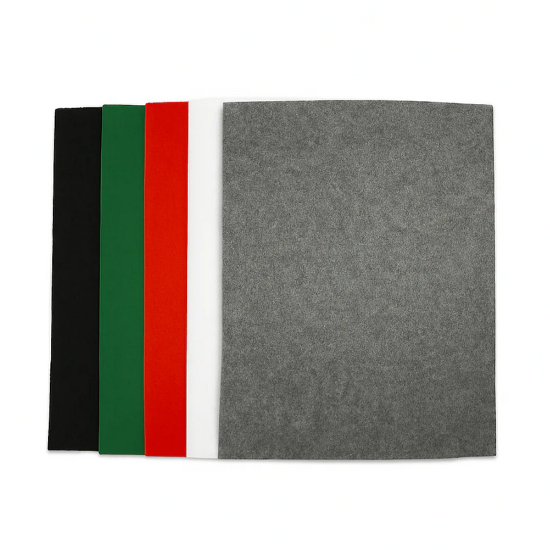 3.2mm Thick Acrylic Felt Sheets – 12"x18" Multi-Color