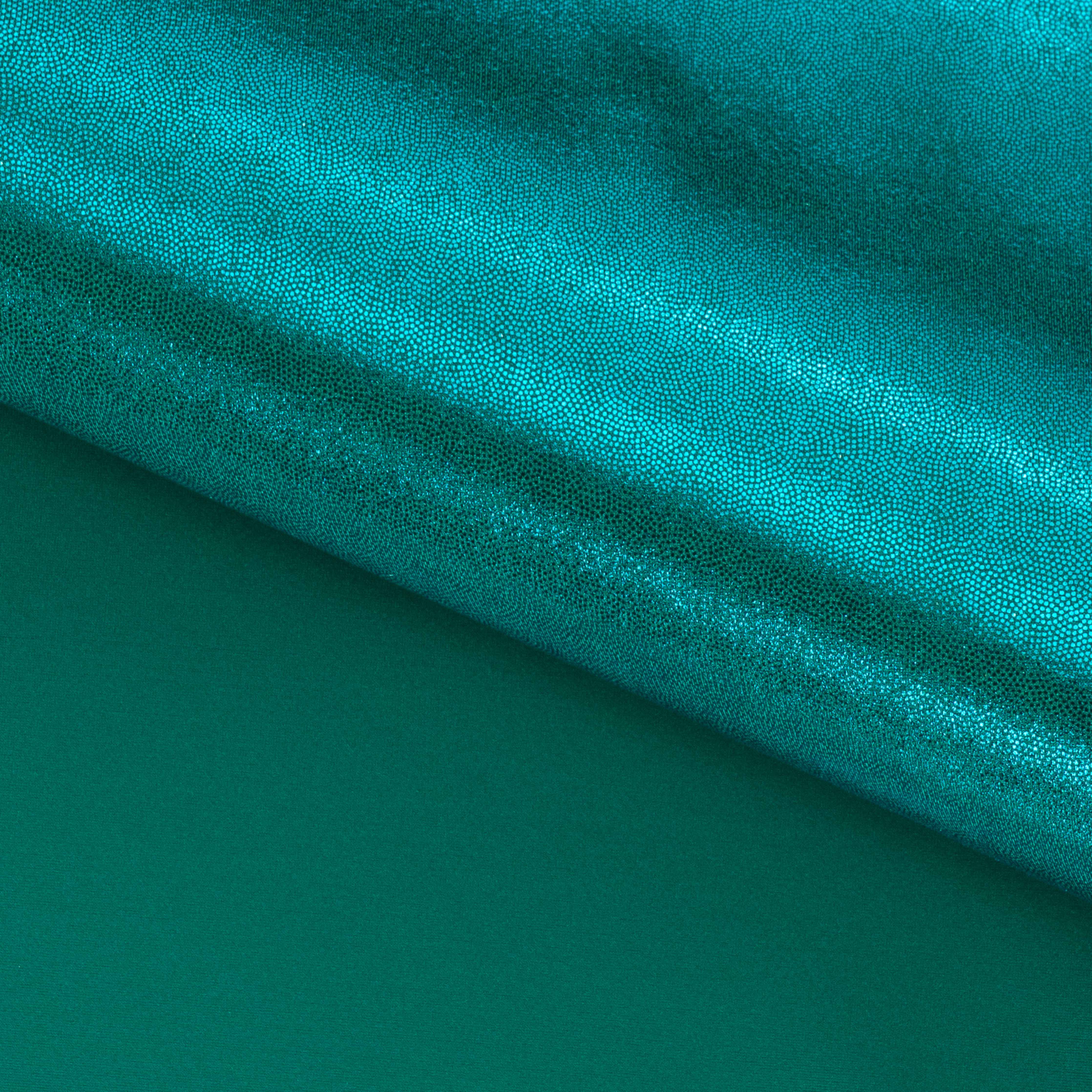 Mystique Foiled Spandex Fabric | Blue Moon Fabrics