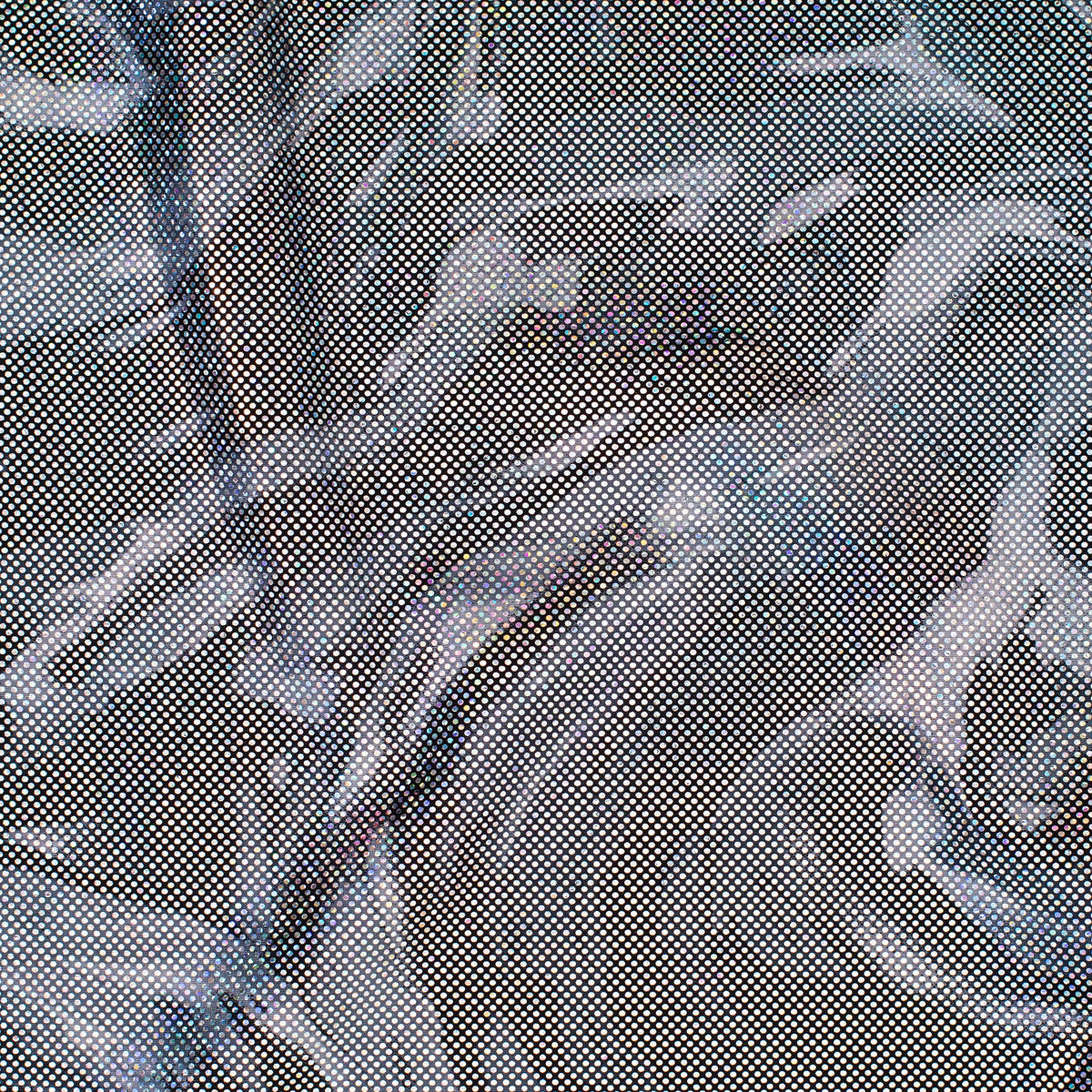 Sparkling 4-Way Poly Stretch Holo Storm Print Fabric | Spandex Palace